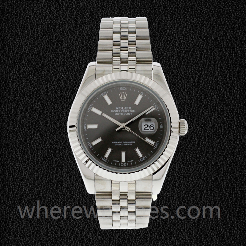 Rolex Datejust 41mm Pour des hommes 116334BKSJ Regardez Bracelet Huître – Image 2
