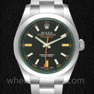 Rolex Milgauss 40mm m116400gv-0001 Pour des hommes Argenté Automatique