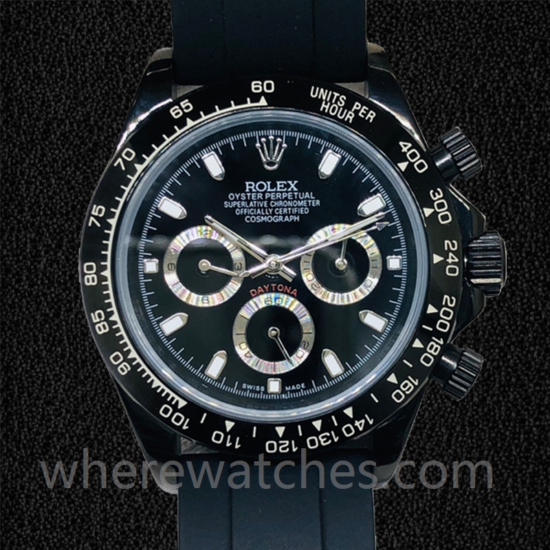Rolex Daytona 40mm 116500 Pour des hommes Cadran noir