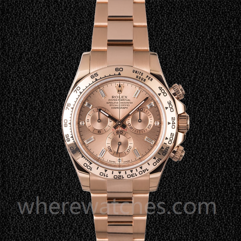 Rolex Daytona Pour des hommes 40mm m116505-0012 Doré rose Automatique – Image 2