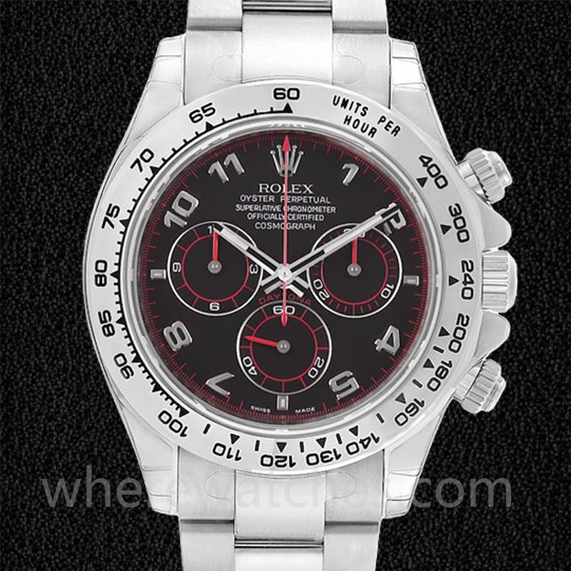 Rolex Daytona 40mm 116509-78599 Pour des hommes Cadran noir