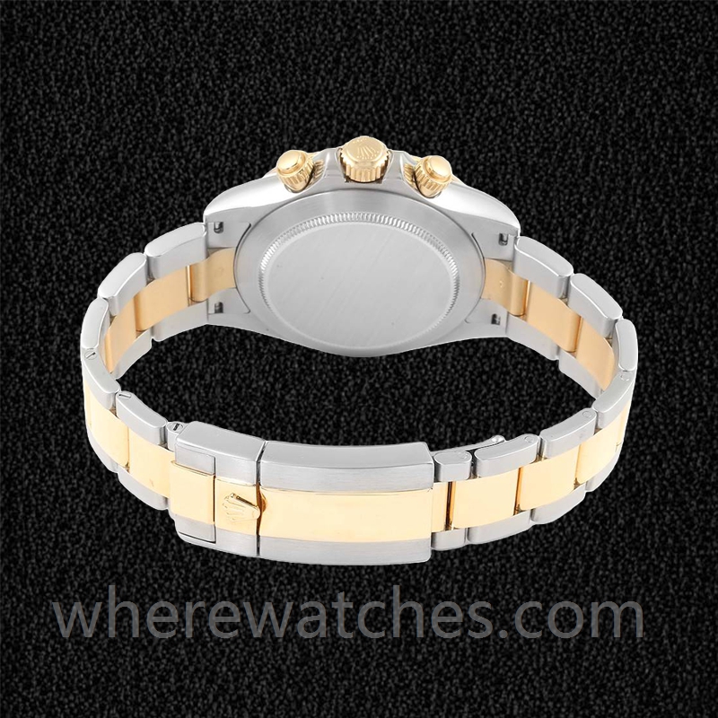 Rolex Daytona Pour des hommes 116523BLAO 40mm Regardez Argenté – Image 4
