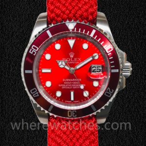 Rolex Submariner 116610Coke 40mm Pour des hommes Regardez Sangle tricotée