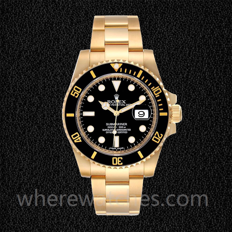 Rolex Submariner 40mm Pour des hommes 116618LN-97208 Bracelet Huître – Image 2