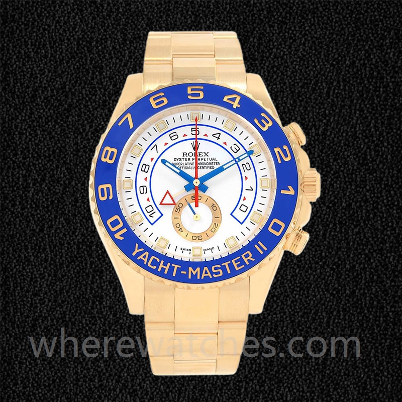 Rolex Yacht-master 116688WSO Pour des hommes 44mm Bracelet Huître Automatique – Image 2