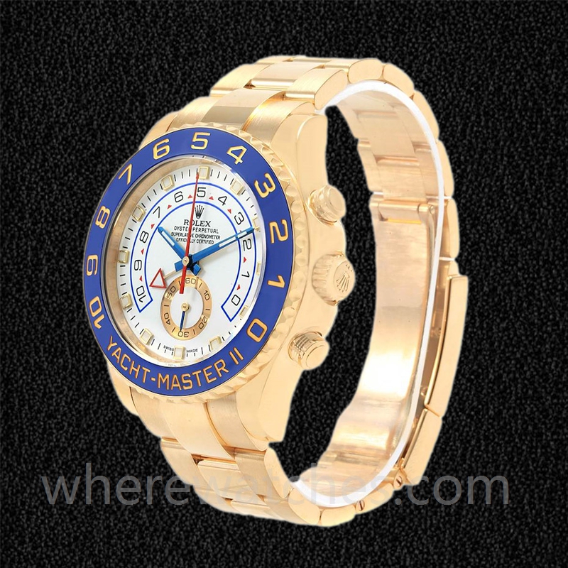 Rolex Yacht-master 116688WSO Pour des hommes 44mm Bracelet Huître Automatique – Image 3