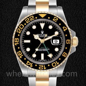 Rolex Gmt Master Pour des hommes 40mm 16713BKSO-1 Bracelet Huître Automatique