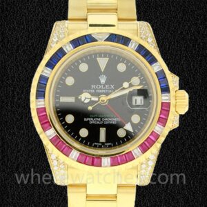 Rolex Gmt Master 40mm 116758 SAru-78208 Pour des hommes Cadran noir Automatique
