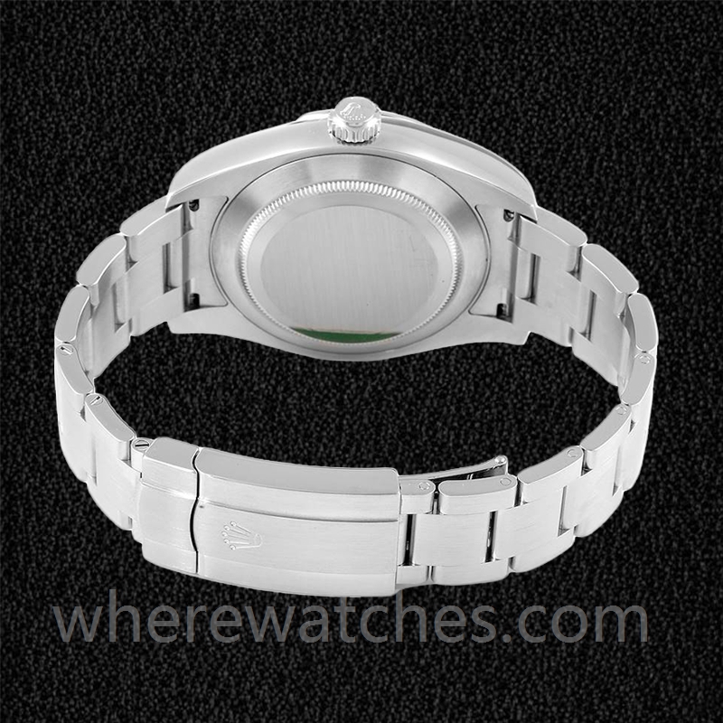 Rolex Air-king Pour des hommes 40mm m116900-0001 Argenté Bracelet Huître – Image 4