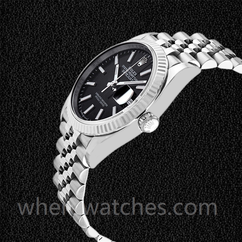 Rolex Datejust m126200-0003 36mm Pour des hommes Cadran noir Regardez – Image 3