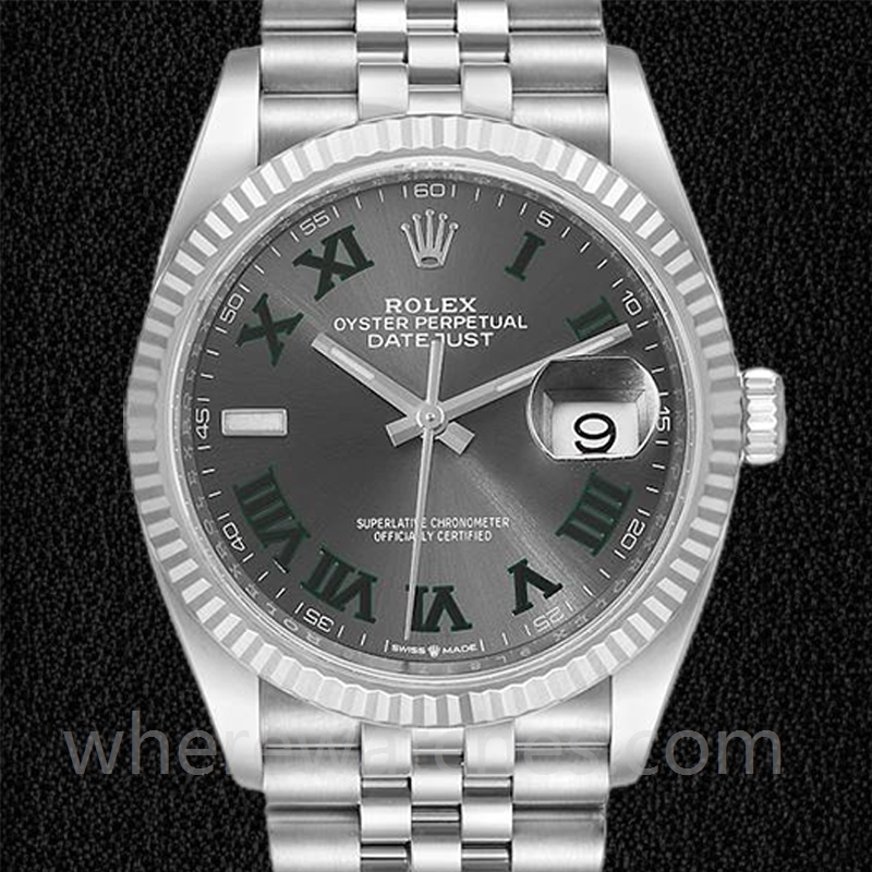 Rolex Datejust m126234-0045 36mm Pour des hommes Regardez Bracelet Jubilé