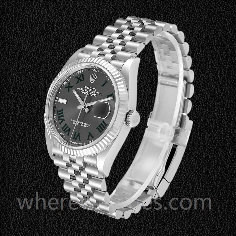 Rolex Datejust m126234-0045 36mm Pour des hommes Regardez Bracelet Jubilé – Image 3