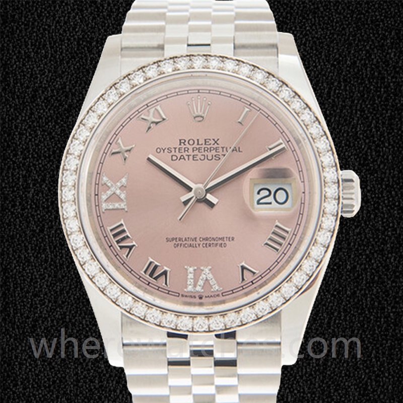 Rolex Datejust Dames m126284rbr-0023 36mm Regardez