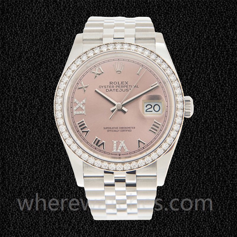 Rolex Datejust Dames m126284rbr-0023 36mm Regardez – Image 2