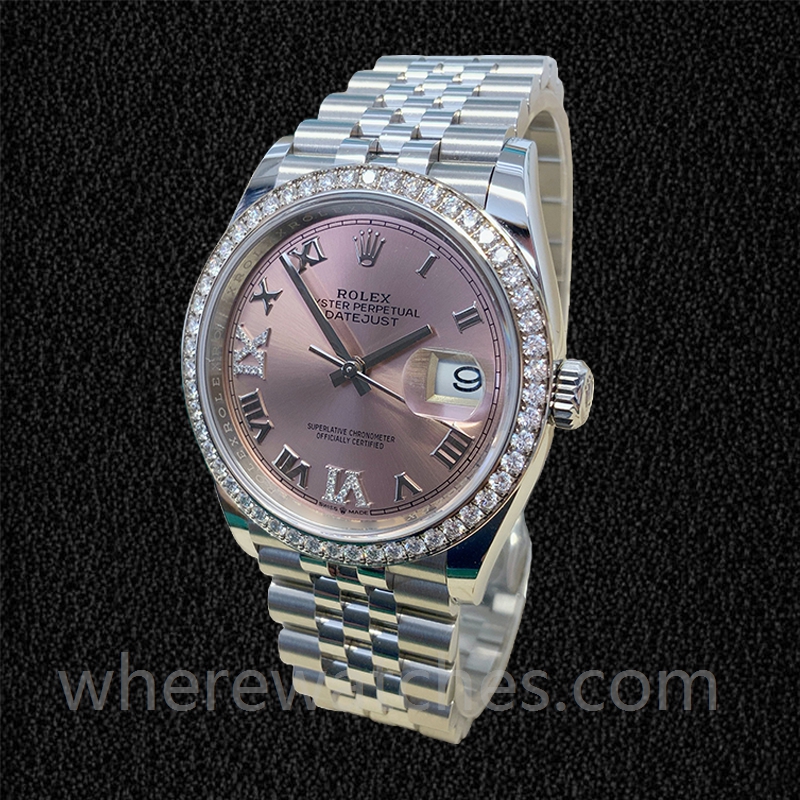 Rolex Datejust Dames m126284rbr-0023 36mm Regardez – Image 3