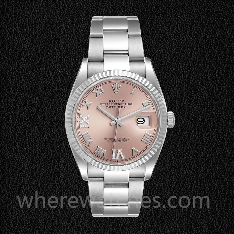 Rolex Datejust Dames m126234-0032 36mm Bracelet Huître – Image 2