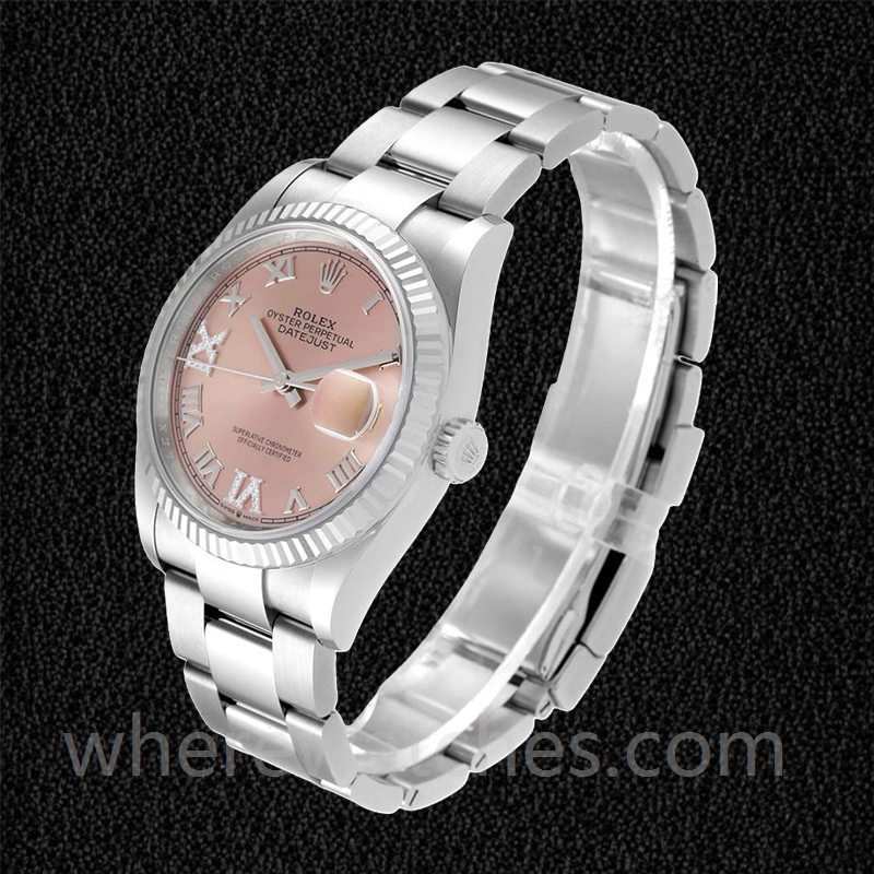 Rolex Datejust Dames m126234-0032 36mm Bracelet Huître – Image 3