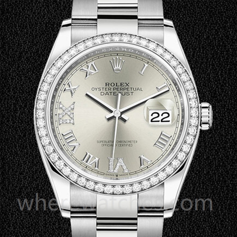 Rolex Datejust Dames m126234-0030 36mm Bracelet Huître