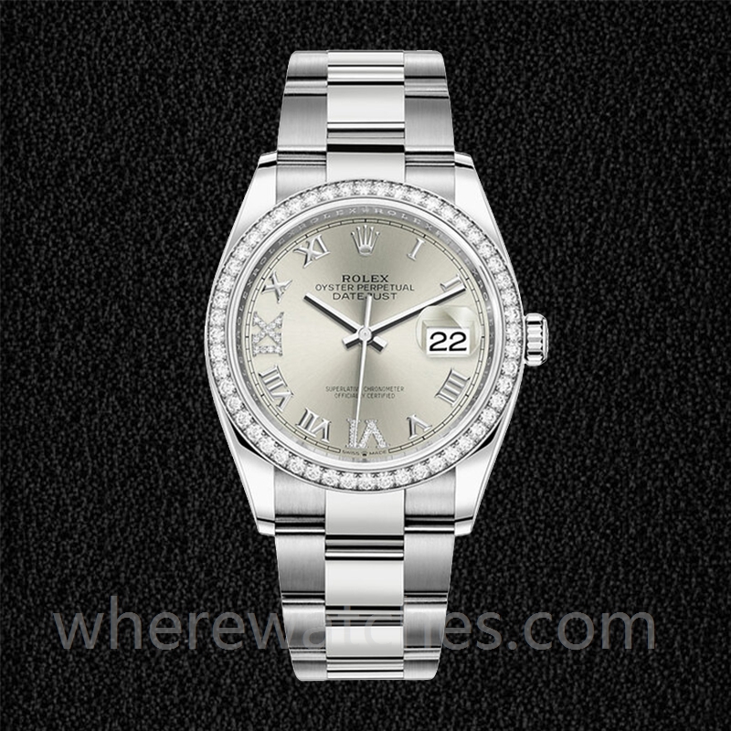 Rolex Datejust Dames m126234-0030 36mm Bracelet Huître – Image 2