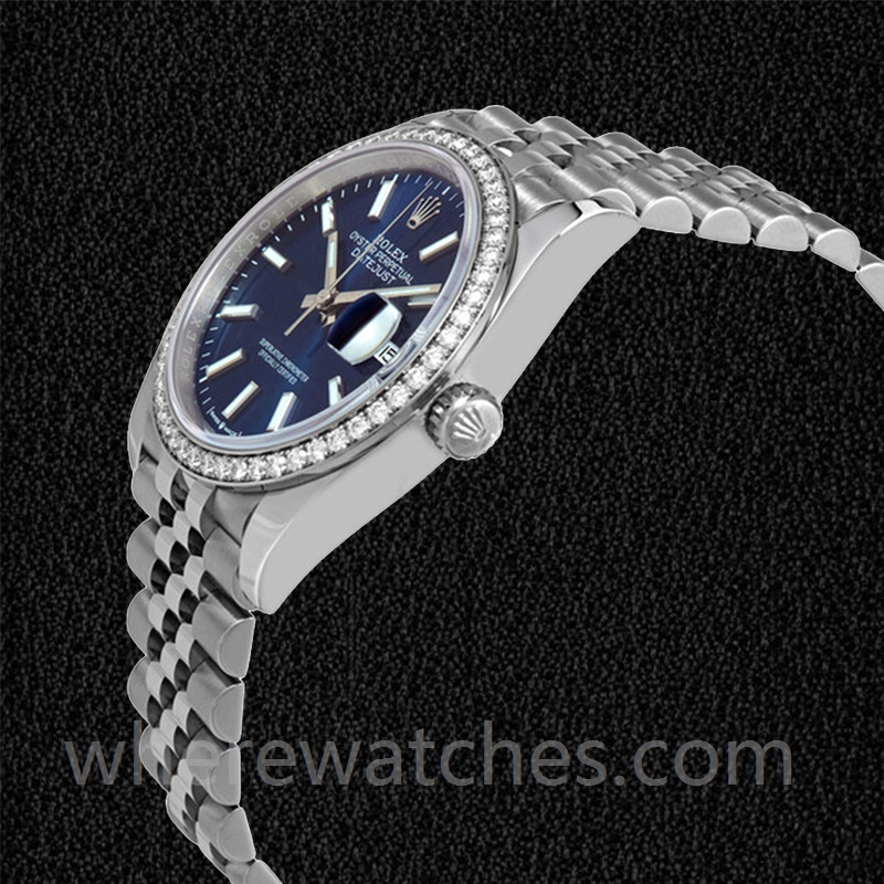 Rolex Datejust m126284rbr-0009 Dames 36mm Automatique Cadran bleu – Image 3
