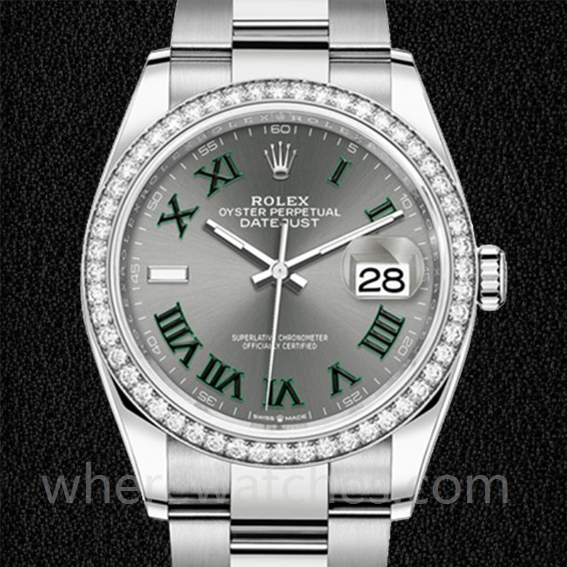 Rolex Datejust 36mm m126284rbr-0038 Dames Regardez