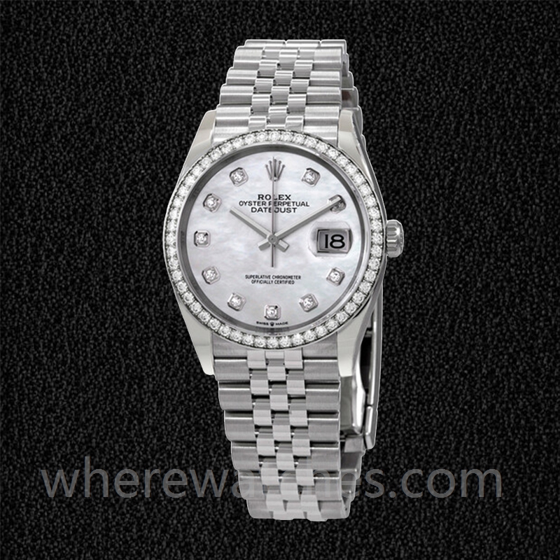 Rolex Datejust 36mm Dames m126284rbr-0011 Cadran en nacre Automatique – Image 2