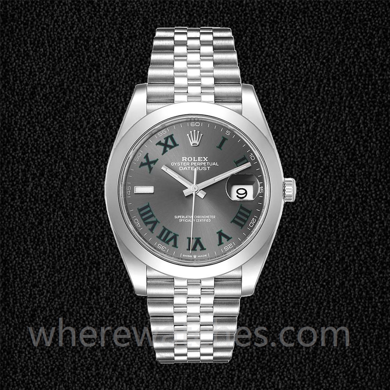 Rolex Datejust 41mm m126300-0014 Pour des hommes Cadran de Wimbledon Regardez – Image 2