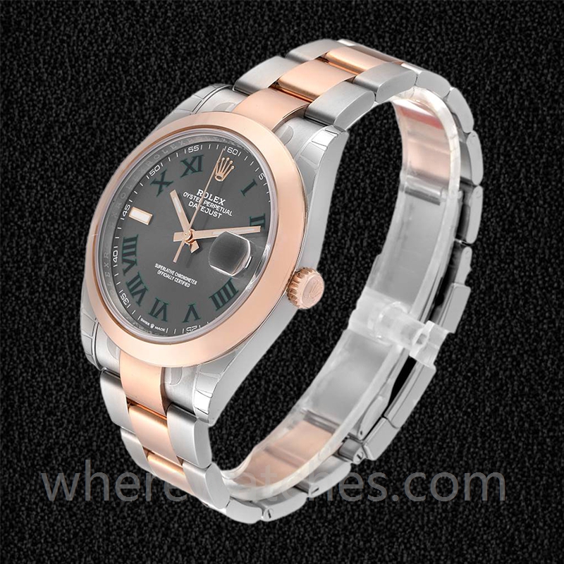 Rolex Datejust m126301-0015 41mm Pour des hommes Bracelet Huître – Image 3