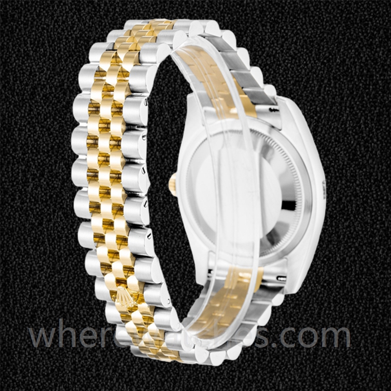 Rolex Datejust 41mm Pour des hommes m126333-0020 Argenté Cadran de Wimbledon – Image 4