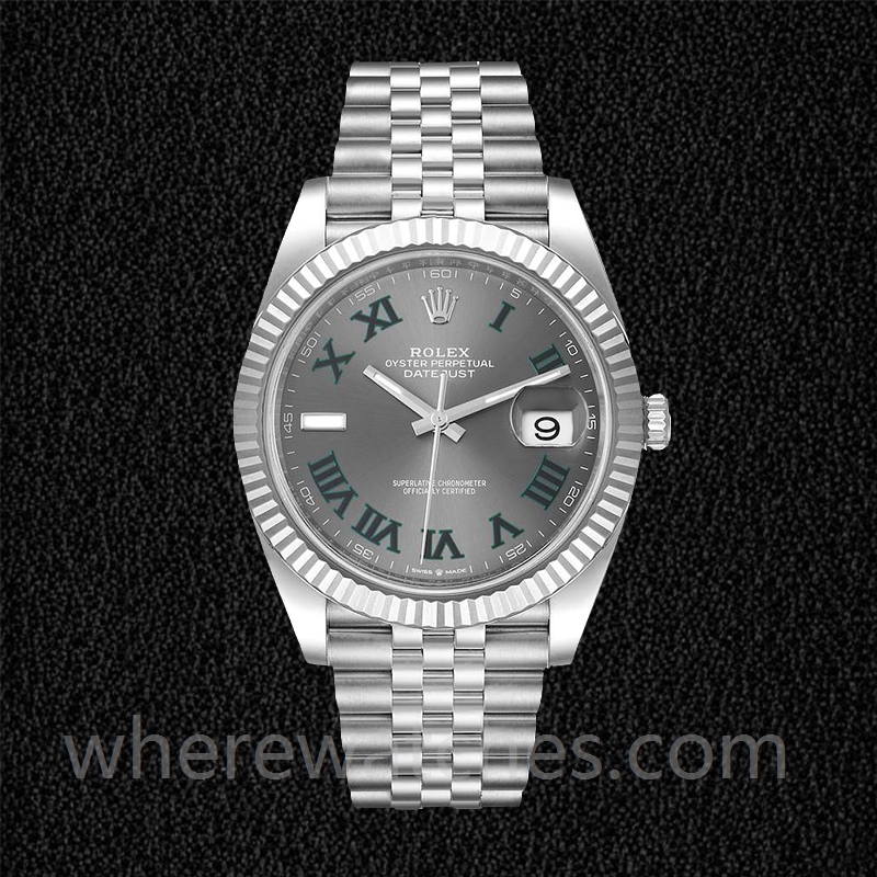 Rolex Datejust 41mm Pour des hommes m126334-0022 Automatique Cadran de Wimbledon – Image 2