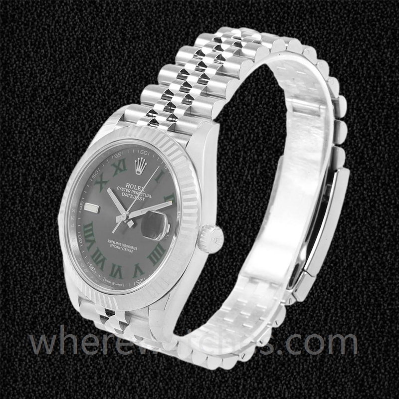 Rolex Datejust 41mm Pour des hommes m126334-0022 Automatique Cadran de Wimbledon – Image 3