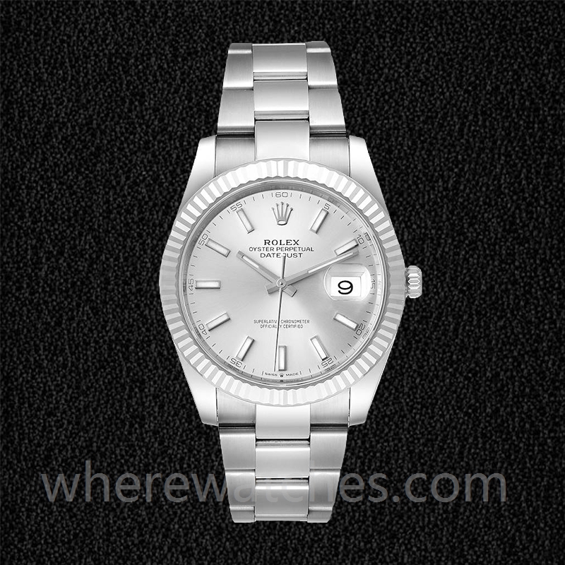 Rolex Datejust 126334SSO Pour des hommes 41mm Argenté – Image 2