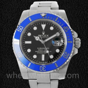 Rolex Submariner Pour des hommes m126619lb-0003 40mm Argenté Regardez