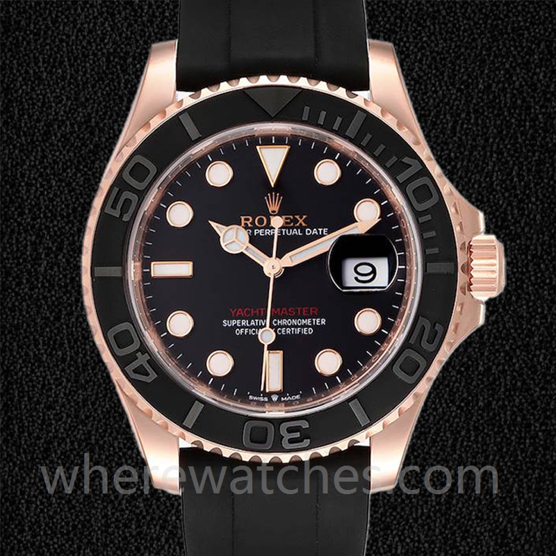 Rolex Yacht-master Pour des hommes m126655-0002 40mm Cadran noir