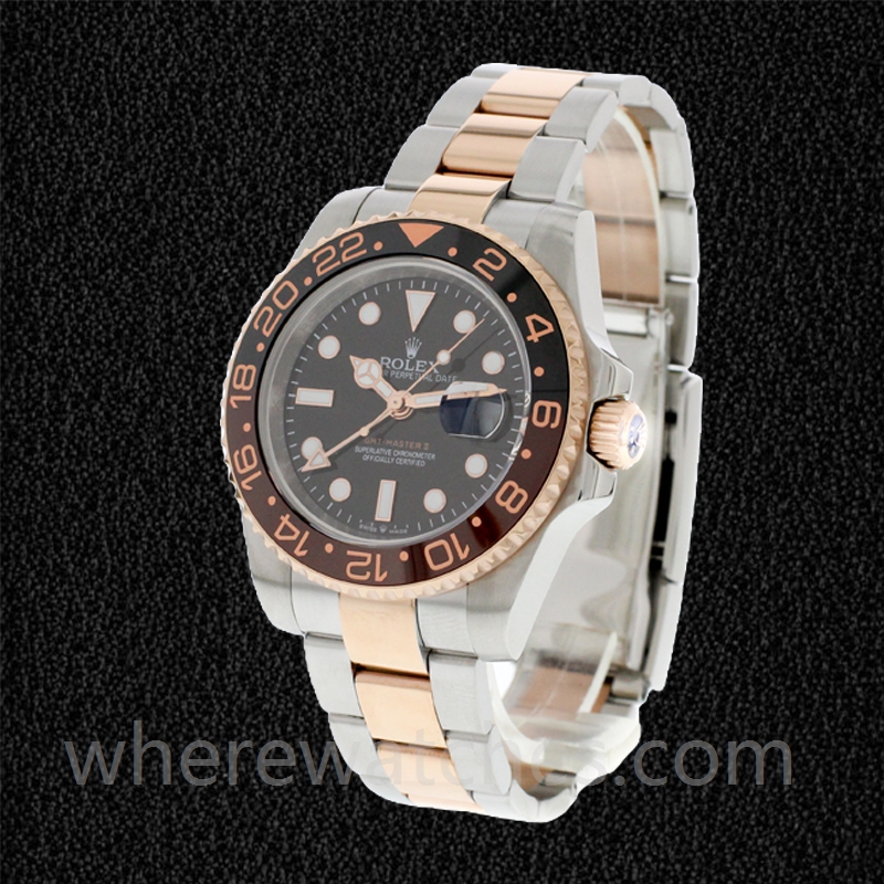 Rolex Yacht-master 40mm m126711chnr-0002 Pour des hommes Cadran noir Bracelet Huître – Image 3