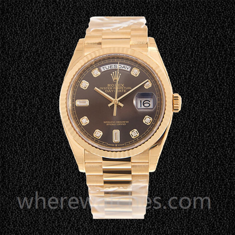 Rolex Day-date 36mm m128238-0022 Unisexe Regardez – Image 2