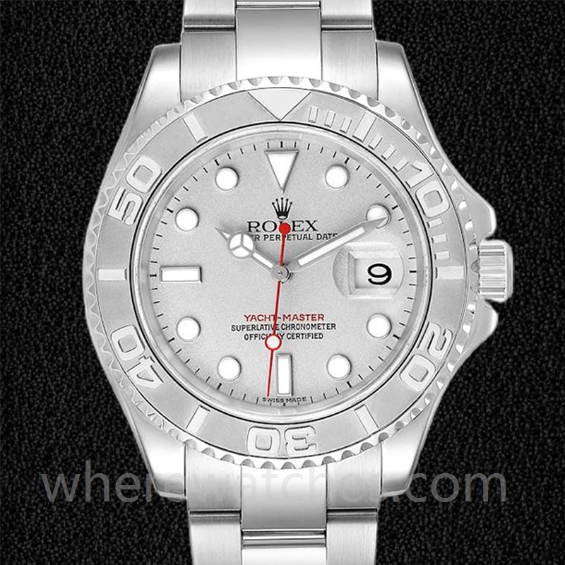 Rolex Yacht-master 16622SSO Pour des hommes 40mm Cadran Platine Regardez