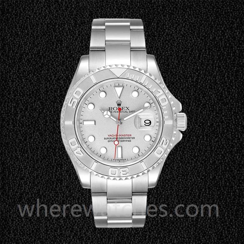 Rolex Yacht-master 16622SSO Pour des hommes 40mm Cadran Platine Regardez – Image 2