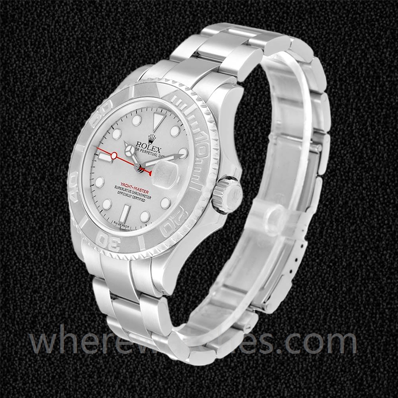 Rolex Yacht-master 16622SSO Pour des hommes 40mm Cadran Platine Regardez – Image 3