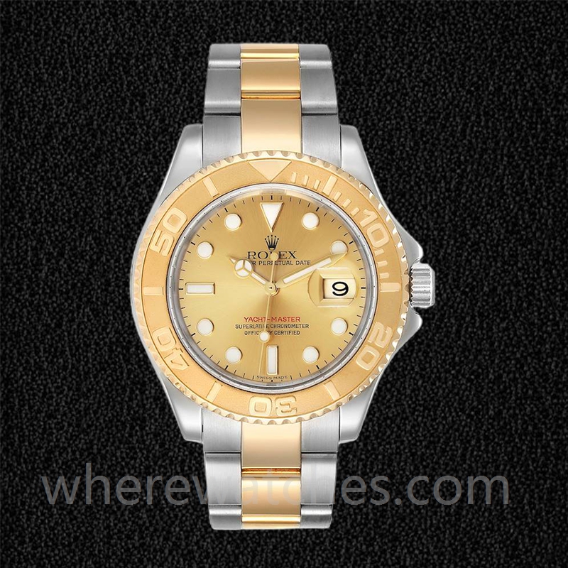 Rolex Yacht-master 40mm Pour des hommes 16623CSO Bracelet Huître – Image 2