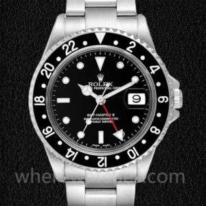 Rolex Gmt Master Ii Pour des hommes 16710BKSO 40mm Cadran noir