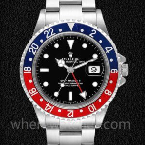 Rolex Gmt Master Ii 40mm Pour des hommes 16710PEPSI Argenté
