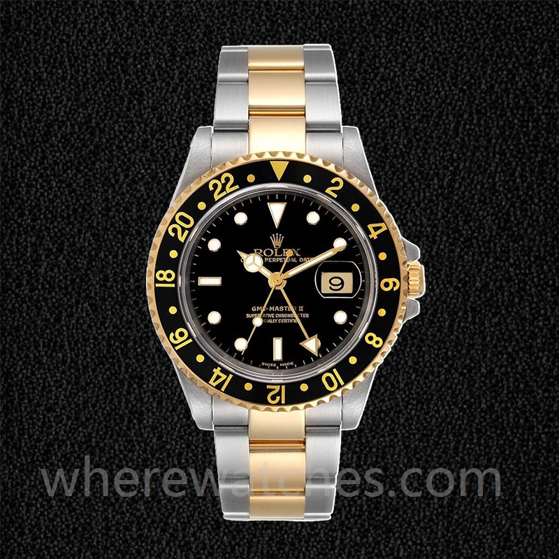 Rolex Gmt Master 40mm Pour des hommes 16713BKSO Automatique Cadran noir – Image 2