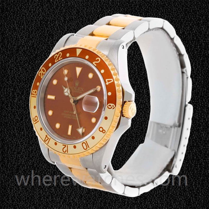 Rolex Gmt Master 16713BNSO 40mm Pour des hommes Ton d'or – Image 3