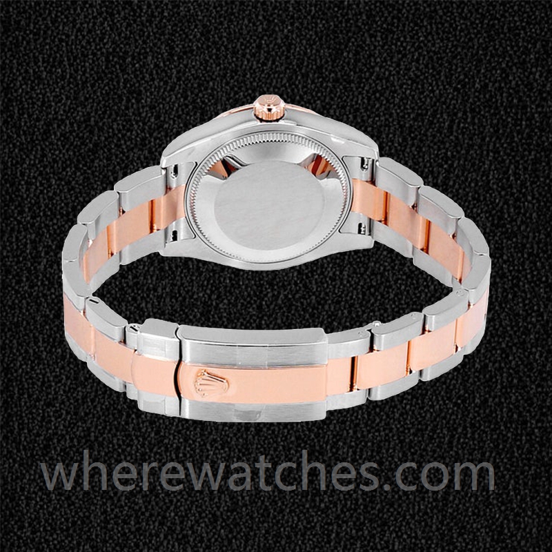 Rolex Datejust 31mm Dames 178341-72161 Doré rose Cadran Chocolat – Image 4