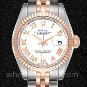 Rolex Datejust 179171 26mm Dames Cadran blanc