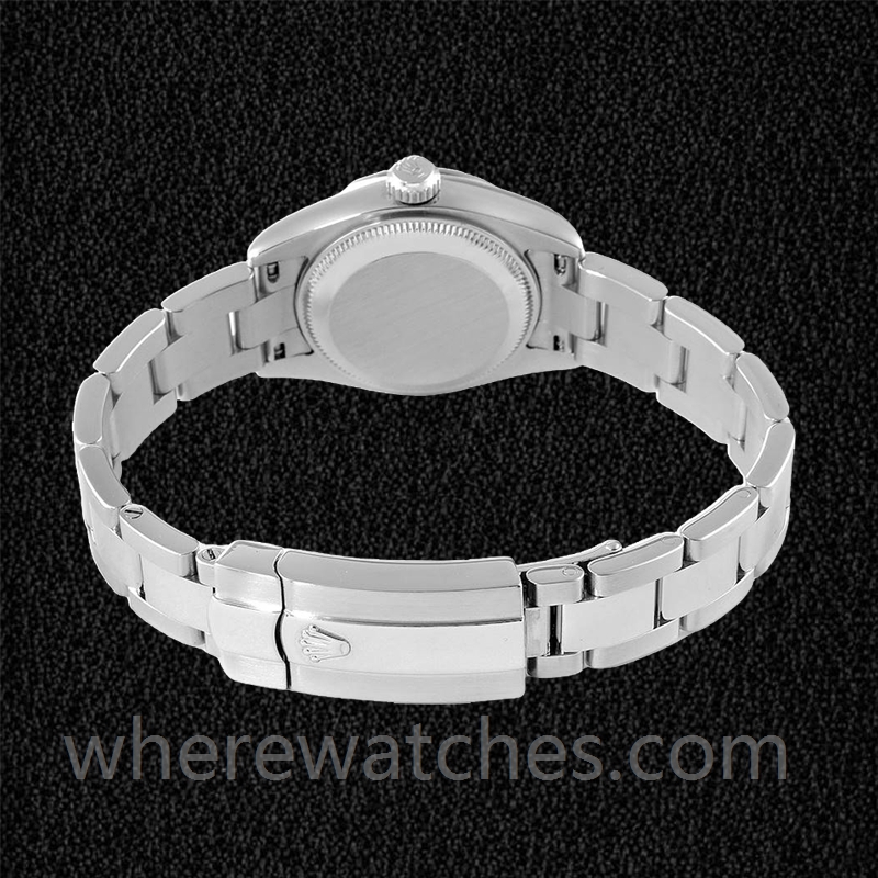 Rolex Datejust 26mm 179174 Dames Cadran en nacre noire Bracelet Huître – Image 4