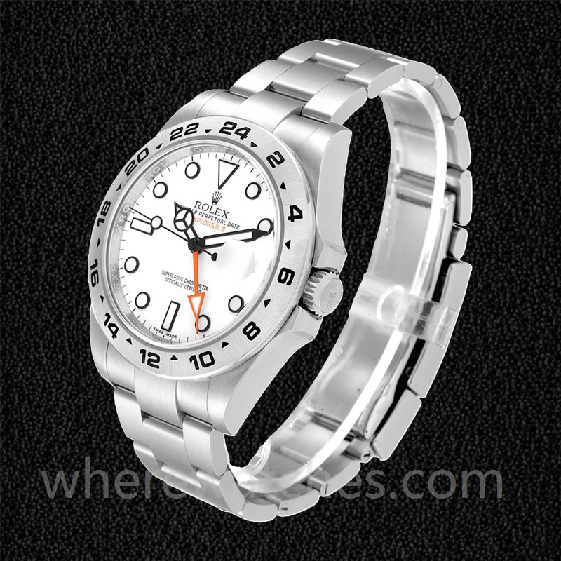 Rolex Explorer m216570-0001 Pour des hommes 42mm Argenté – Image 3