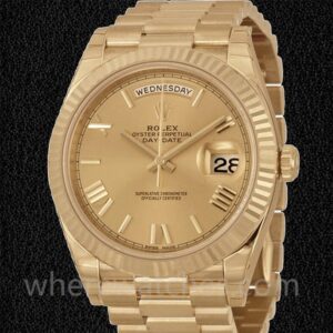 Rolex Day-Date 40mm m228238-0002 Pour des hommes Regardez Bracelet