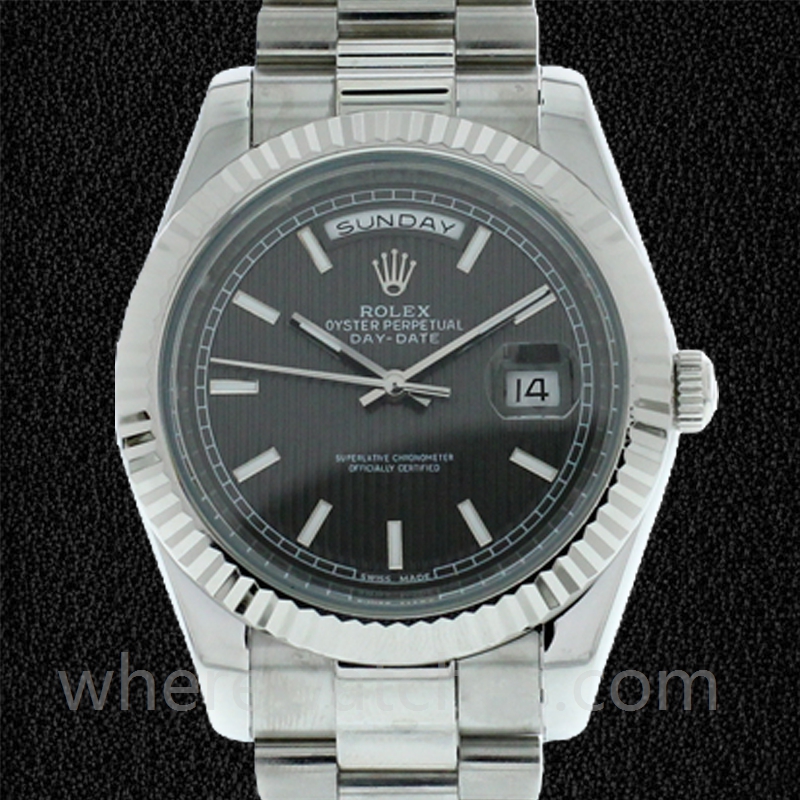Rolex Day-date 228239BKSP Pour des hommes 40mm Cadran noir Automatique